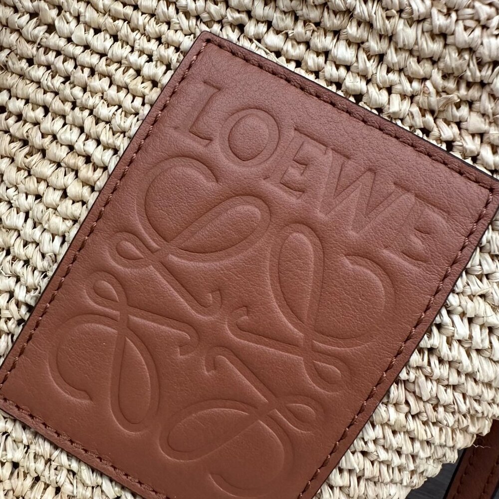 Loewe Raffia Woven Paula's Ibiza Crossbody Bag - Picture 6 of 9